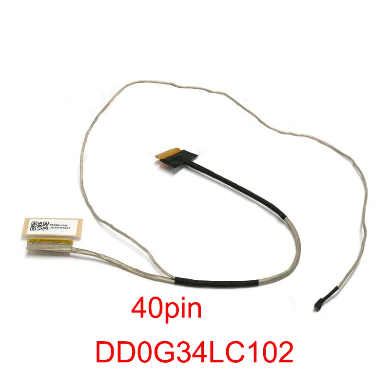 For HP Pavilion 15-AU 15-AW tpn-Q172 q175 laptop Screen Cable LCD Video Cable 40pin DD0G34LC102