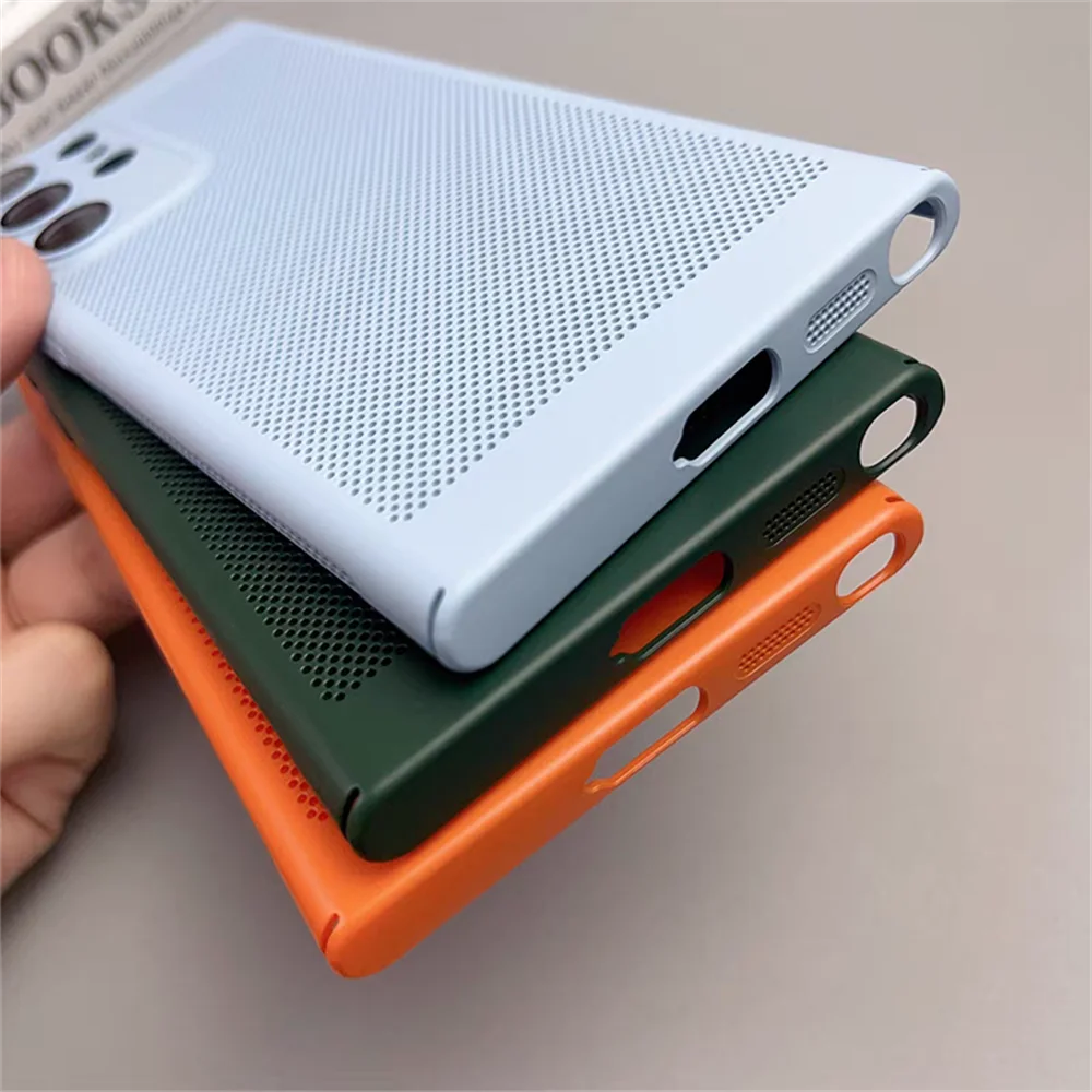 Mesh Heat Dissipation Breathable Shockproof Cooling Hard Case Cover