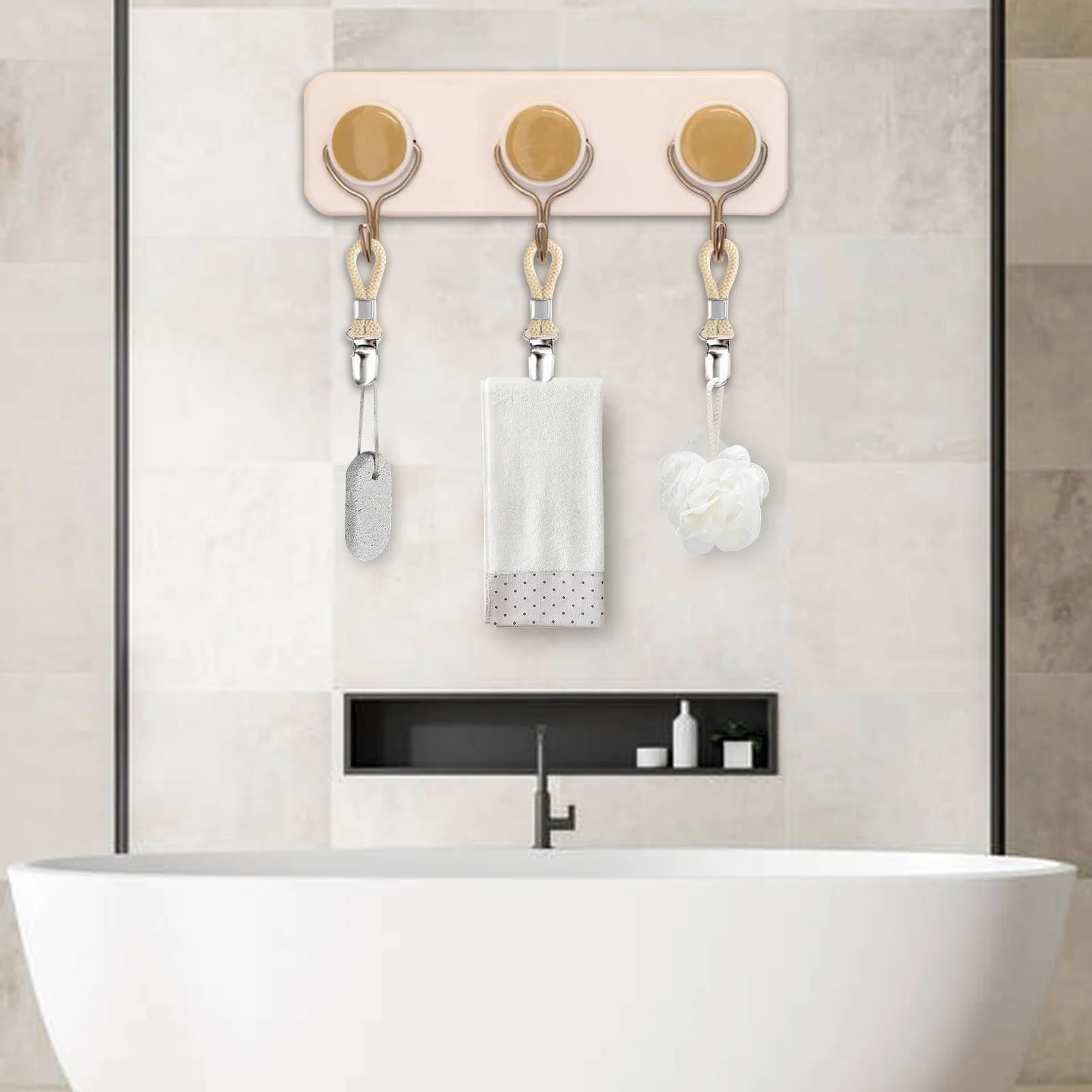 25pcs Kitchen Towel Clips Dishcloth Holder Hangers Hook 激安特価