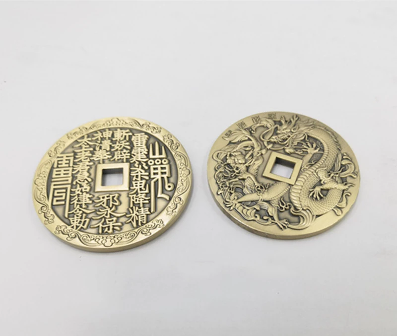 

Taoist Bagua медная монета, горная фотография, украшения Bagua, подвеска, геомантическое украшение