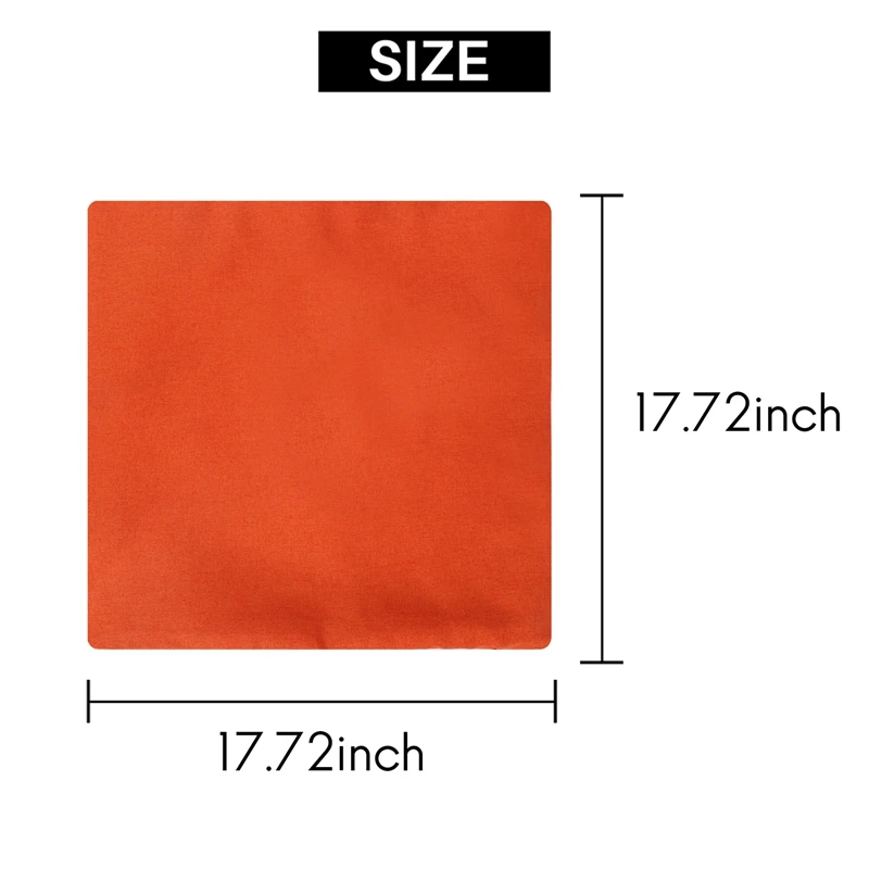 

2Pcs Outdoor Waterproof Throw Pillow Covers Water Resistant Garden Chair Cushion Case For Couch Decoration 18X18 Inches