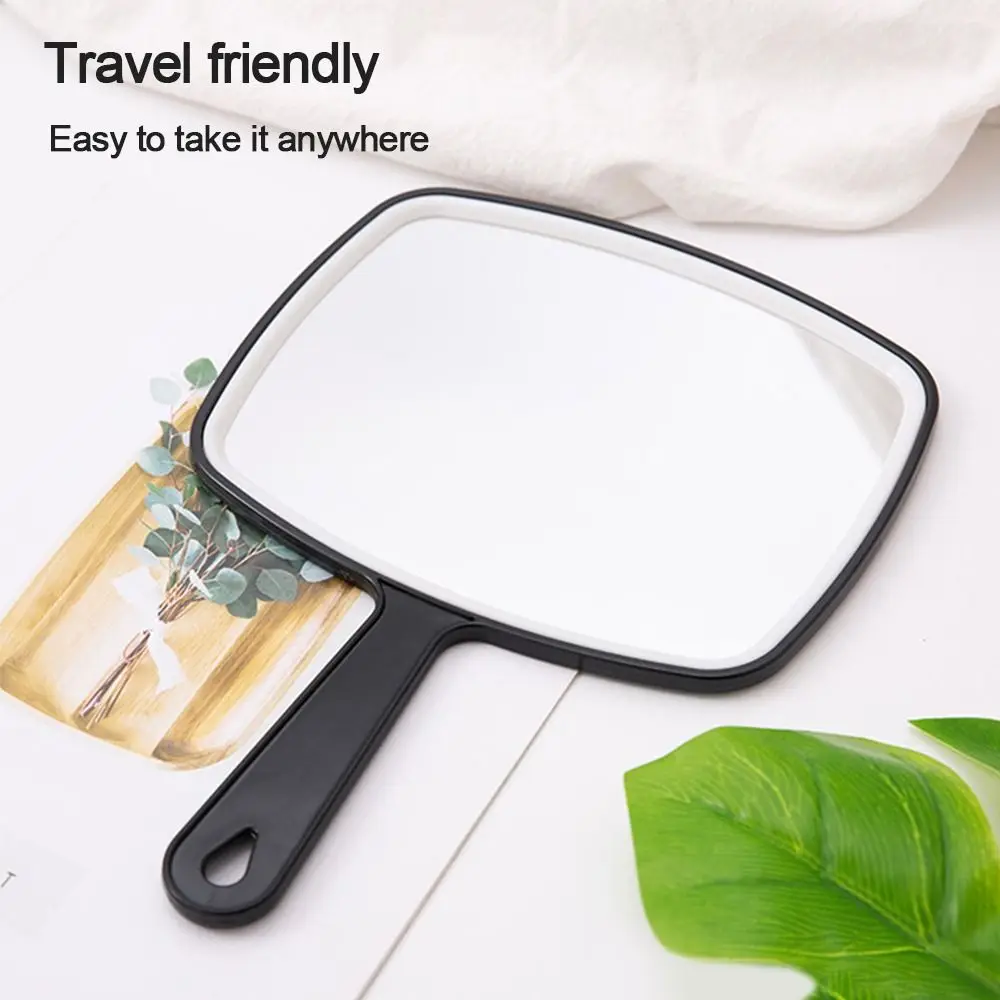 Handheld Double Sided Makeup Tool Vanity Mirror Salon Style Makeup Mirror Magnifying Light makeup mirror,magnifying mirror,hand holding mirror