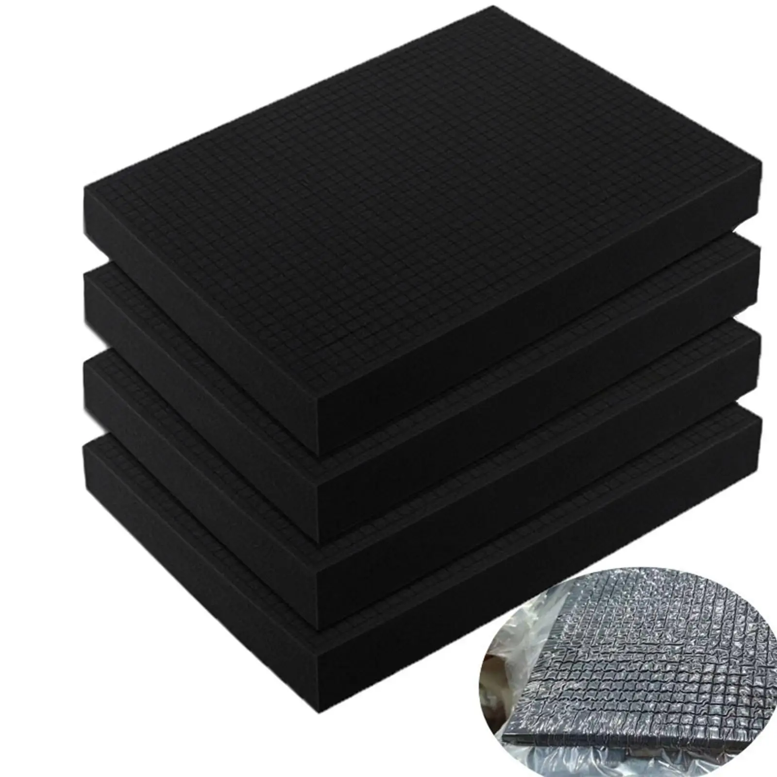Packing sponge sheet pick and pluck foam tray square sponge liner pad shockproof for shipping board game box crafts toolbox
