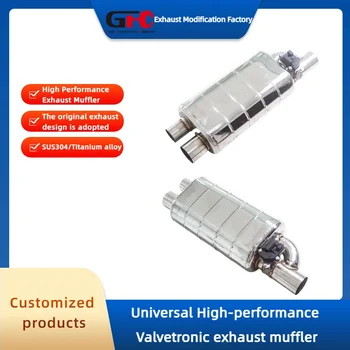 ท่อไอเสีย GFC Universal High-performance Valvetronic พร้อมวาล์ว  วัสดุสแตนเลส 304  ขนาดเส้นผ่านศูนย์กลางท่อ 76 มม. 89 มม. 1