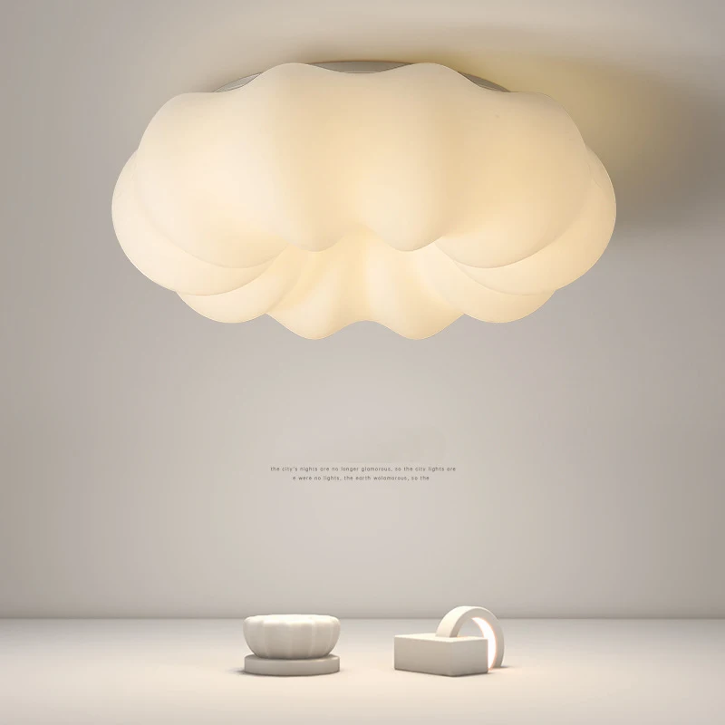 Nordic Net Red Hall Cloud Bedroom Ceiling Light Children's Room Lighting Modern Creative Room Lamps Hanging Ceiling Lamp