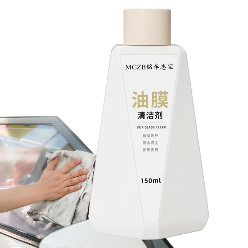 

Car Oil Film Cleaner Mild Streak Free Window Cleaning For Invisible Shine Safe For Tinted And Non-Tinted Windows For Navigation