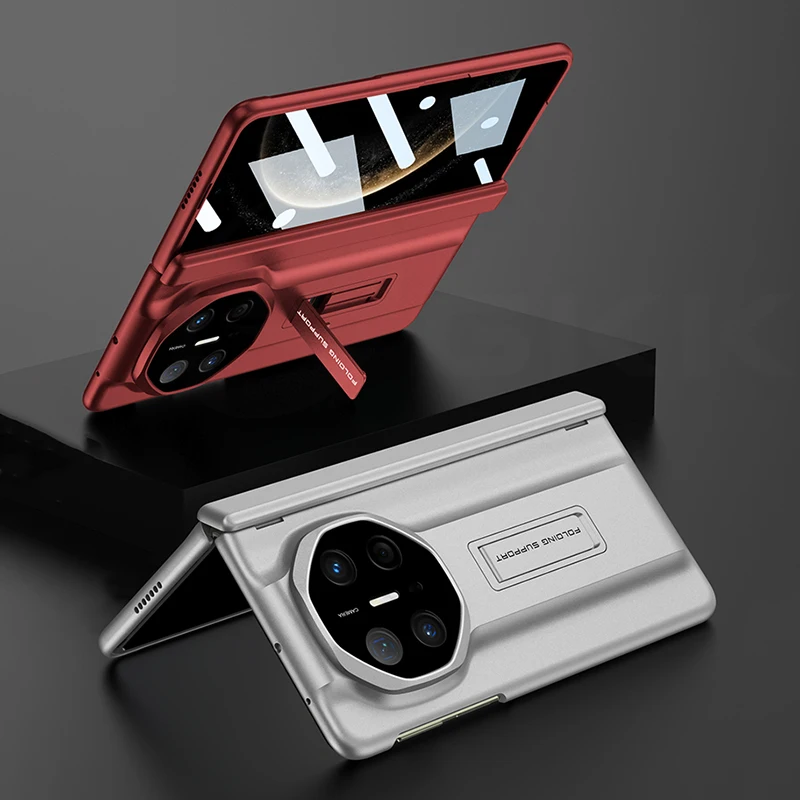Magnetic Hinge Armor Holder Case for Huawei Mate X6 Front Screen Glass All-inclu