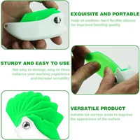 Outil de calfeutrage en silicone 9-en-1, spatule professionnelle pour l'épandage et le retrait de mastic de carrelage, de joint de fenêtre et de joint de carrelage 3