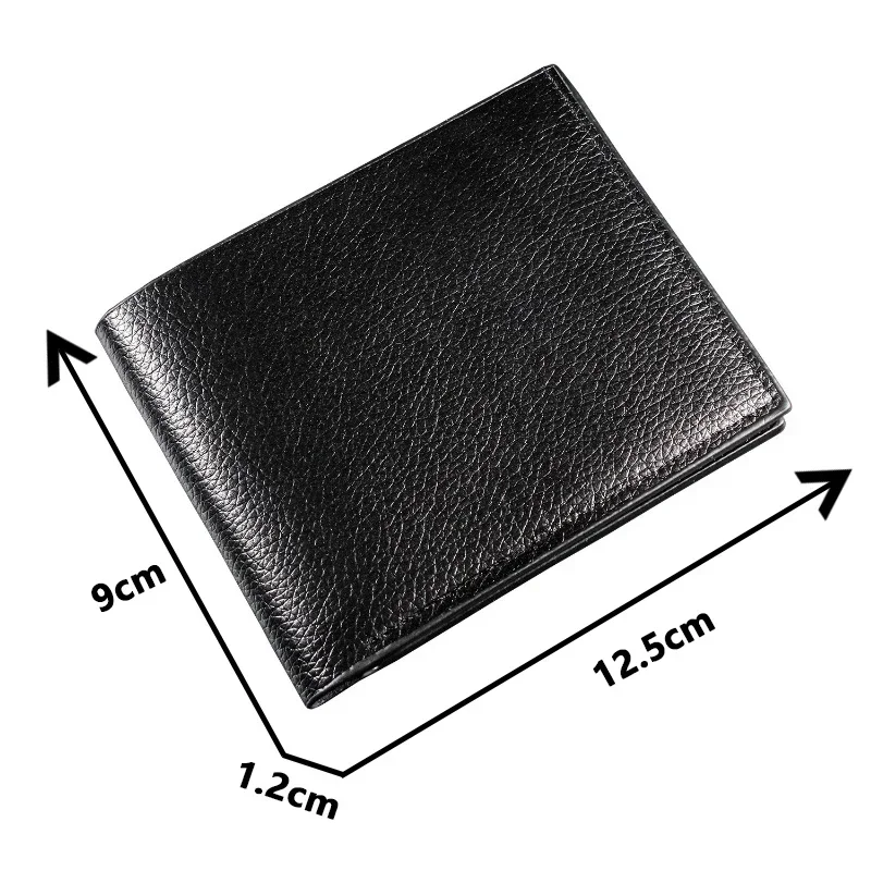 Men's Wallet Artificial Leather Real Cowhide Wallets for Man leather wallet faux leather wallet card wallet