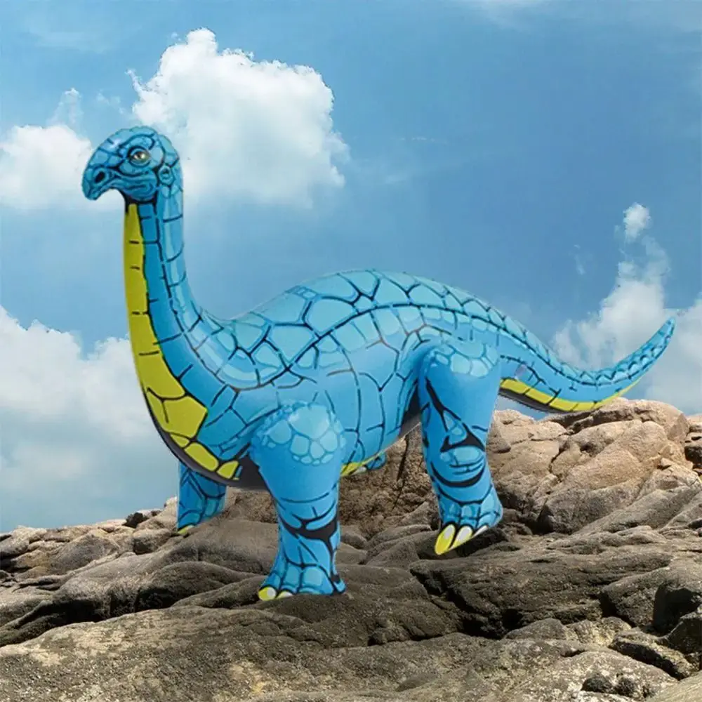 PVC Dinosaur Inflatable Toys Tyrannosaurus Stegosaurus Cartoon Dinosaur Theme Balloon Triceratops Self Standing