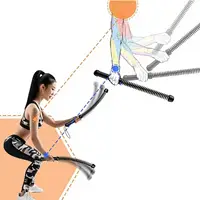 Cordless Battle Ropes Cordless Fat Burning Ropes 2 Pieces Cardio Training Equipment For Boxing Calisthenics MMA Home Outdoor 5