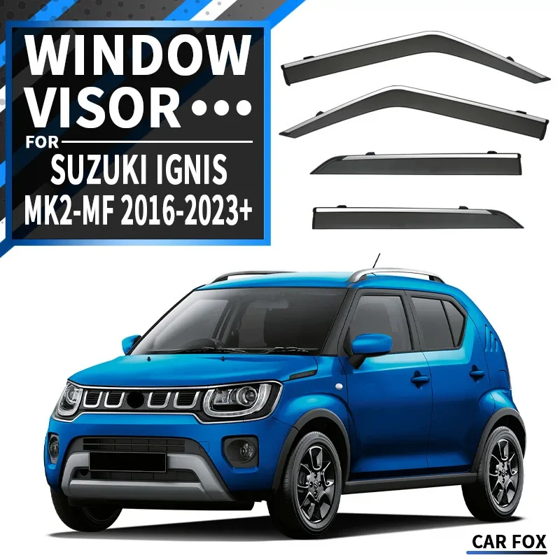 Visera para Ventana de Coche Suzuki Ignis, Protector Solar y de Lluvia ...