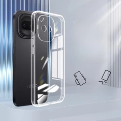 Clear Ultra - Thin Camera Lens Protection Case - Transparent Silicone Cover for IQOO Z11 Turbo (Clear)