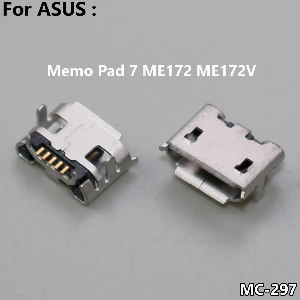 

10Pcs For Asus ME172 ME172V Memo Pad HD 7 ME173X K00B Book Mini T100HA T100H Micro Plug USB Charger Charging Dock Port Connector