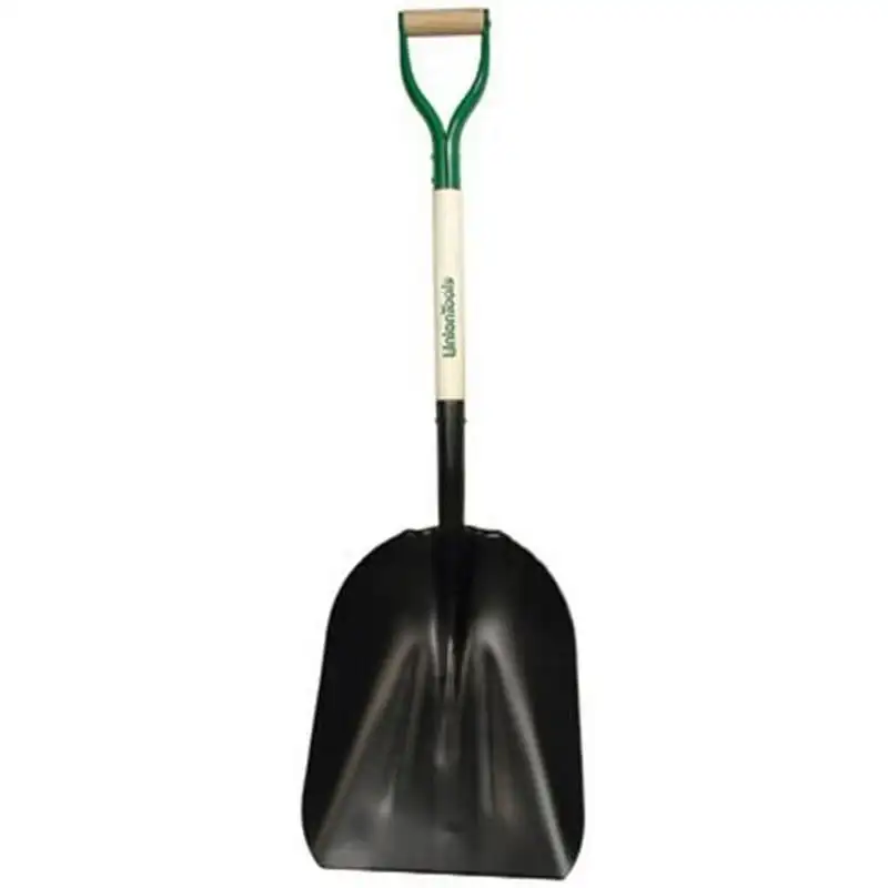 

-Back Steel 15 in. W x 44.5 in. L purpose Shovel Wood