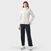 Women Winter New Gym Thick Warm Sport Yoga Running Jacket Fitness Windproof Long Sleeve Zipper Hooded Sweatshirts With Pockets 5