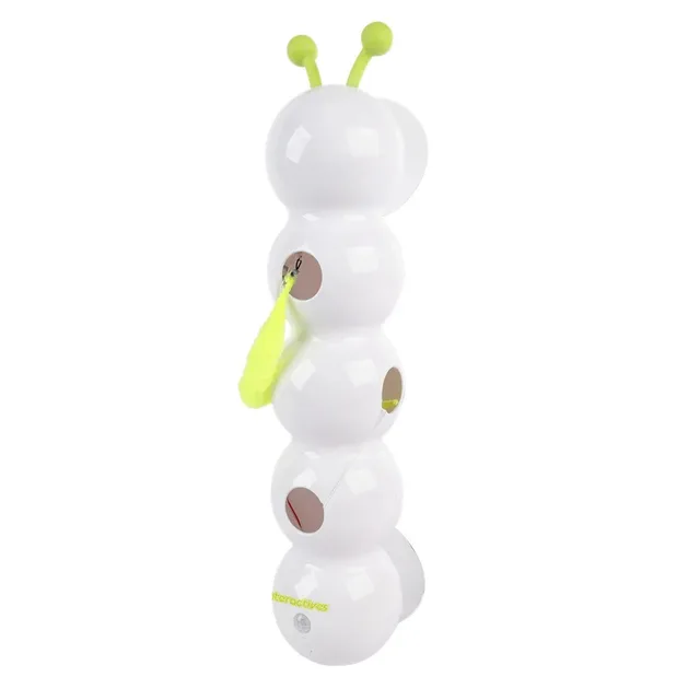 Interactive Cat Toy Intelligent Motion Activated Wack A Worm Post Toy with Tail Automatic Emerging From The Hole Teasing Cat Toy 6