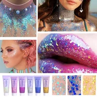 Portable Multifunctional Eye Glitter Nail Hair Body Face Glitter Gel Art Flash Loose Sequins Cream Festival Glitter Decoration 1