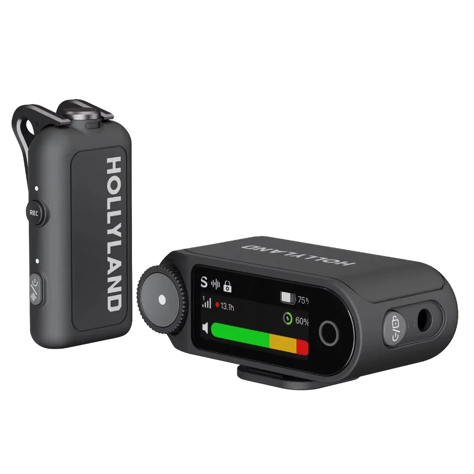 Hollyland Lark Max 2 ワイヤレスラベリアマイク 11時間連続使用可能