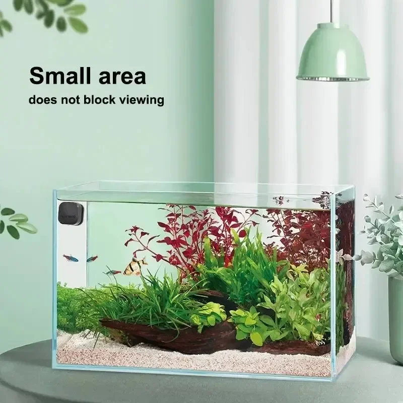 Description Picture 5 of itemMini Square Magnetic Brush Aquarium Glass Cleaner Scratch-Resistant Glass Cleaner Magnetic Brush for Small Aquarium Fish Tank