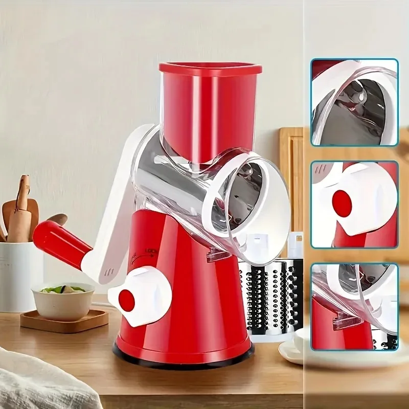 Vegetable and Fruit Slicer Grater benchtop drum cutter 1pc