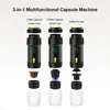 Expresso Coffee Maker 60ml Portable Electric Coffee Machine Wireless Capsule/Powder Heating Expresso Machine For Outdoor Car 6