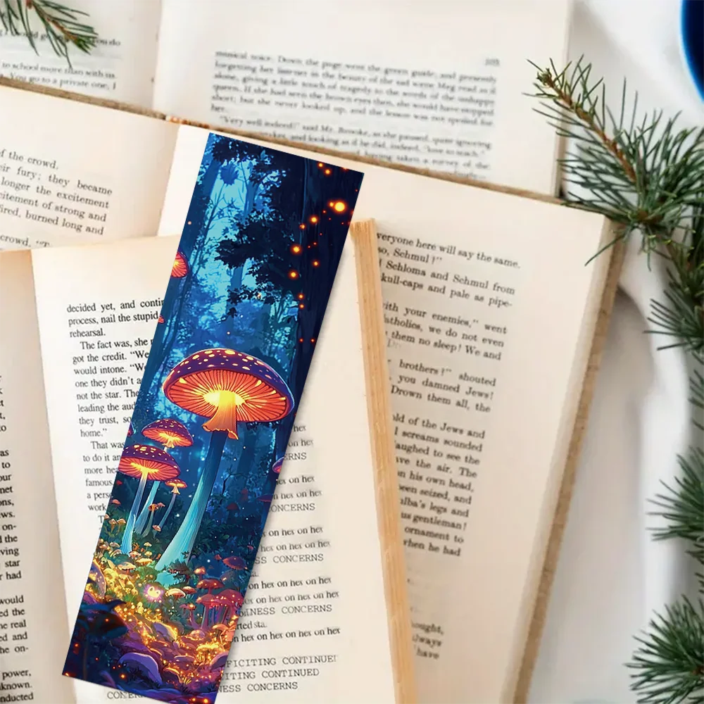30pcs misty forest bookmarks floral painting bookmark magnetic bookmark bookmark page holder animal bookmark wooden bookmark bookmarks stationery supplies bookmark holder acrylic bookmark paper bookmark retro flower bookmark fantasy decoration student reading books page marking office supplies diy page marking bookmarks