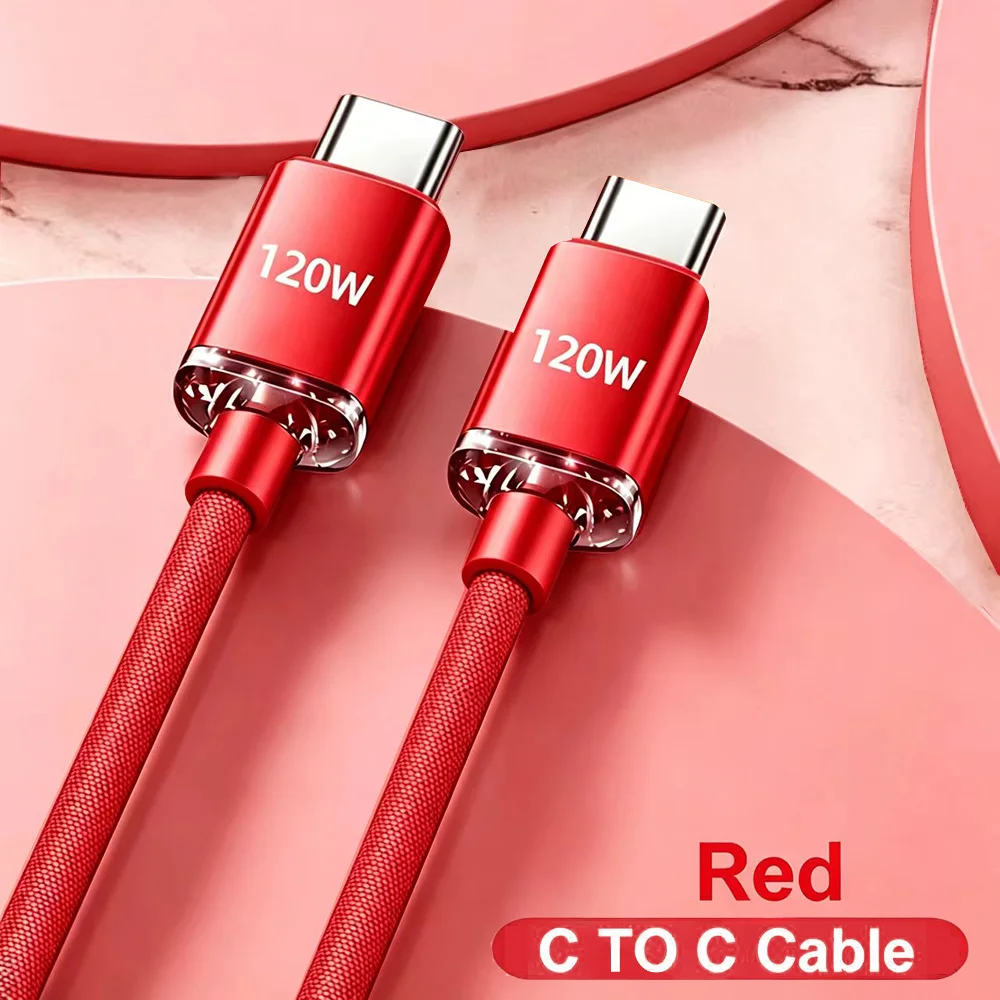 ตัวเลือกสินค้า สายชาร์จ Type-C 120W เร็วแรงสำหรับมือถือ