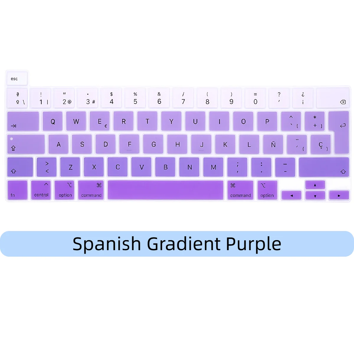 Spanish Keyboard Silicone Cover Skin
