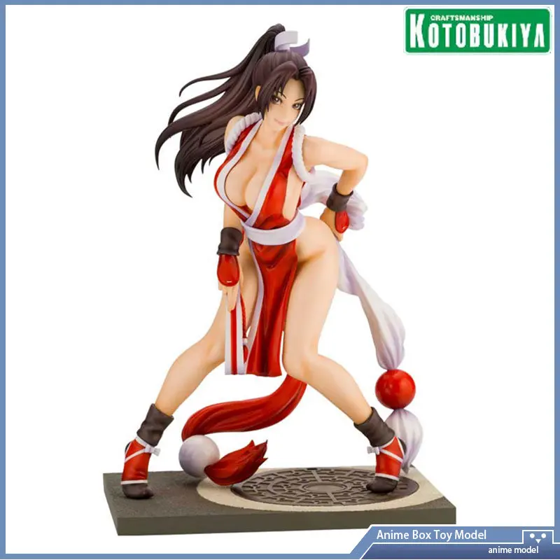 

[In Stock] Original Genuine SNK Lady KOTOBUKIYA Mai Shiranui 21cm Anime Japanese PVC Action Figure Model Toys