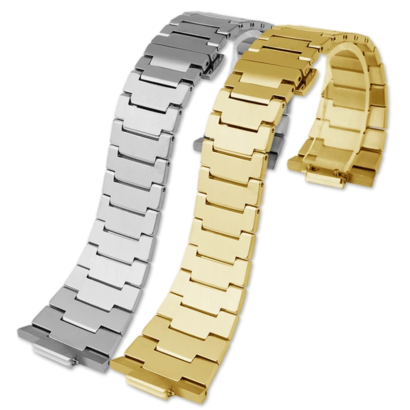 

For 1853 Tissot PRX Super Player WatchBand T137.407/137.410 Succession Solid Stainless Steel Wristband Men Watch Strap 12mm