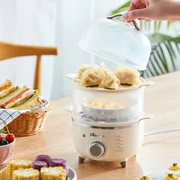 Bear 220V 2 Layers Household Electric Steamer Portable Egg Cooker Food Breakfast Steaming Cooking 1