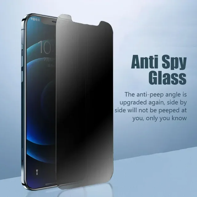 1-2 шт. защитная пленка для экрана для iPhone 15 14 13 12 11 16 Pro Max Mini 7 8 Plus антишпионское стекло на iPhone SE 2020 2022 X XS XR 2