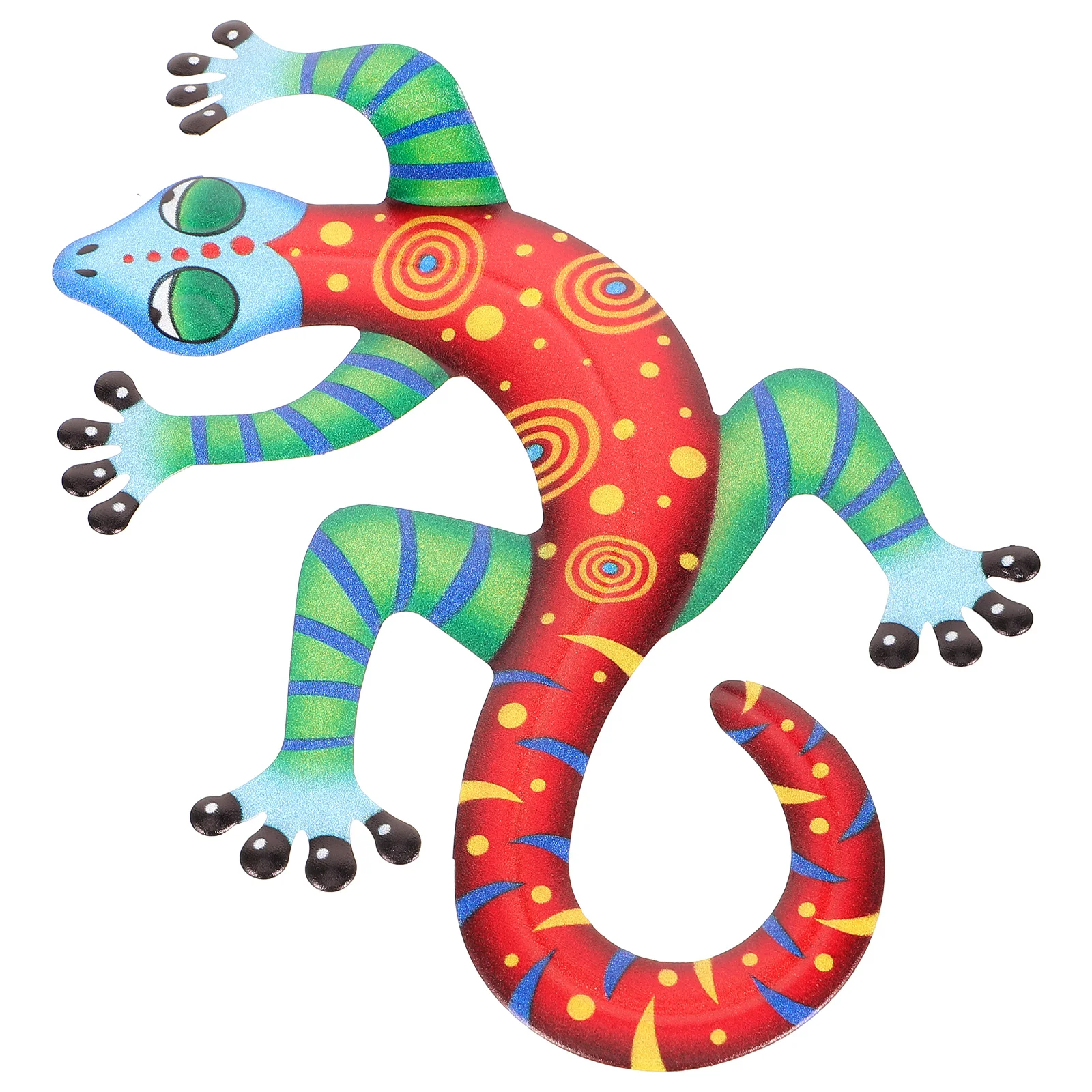 

Doitool Vintage Decor Metal Gecko Wall Decor 3D Lizard Inspirational Sculpture Hanging Pendant Wall Art Ornament Home Garden