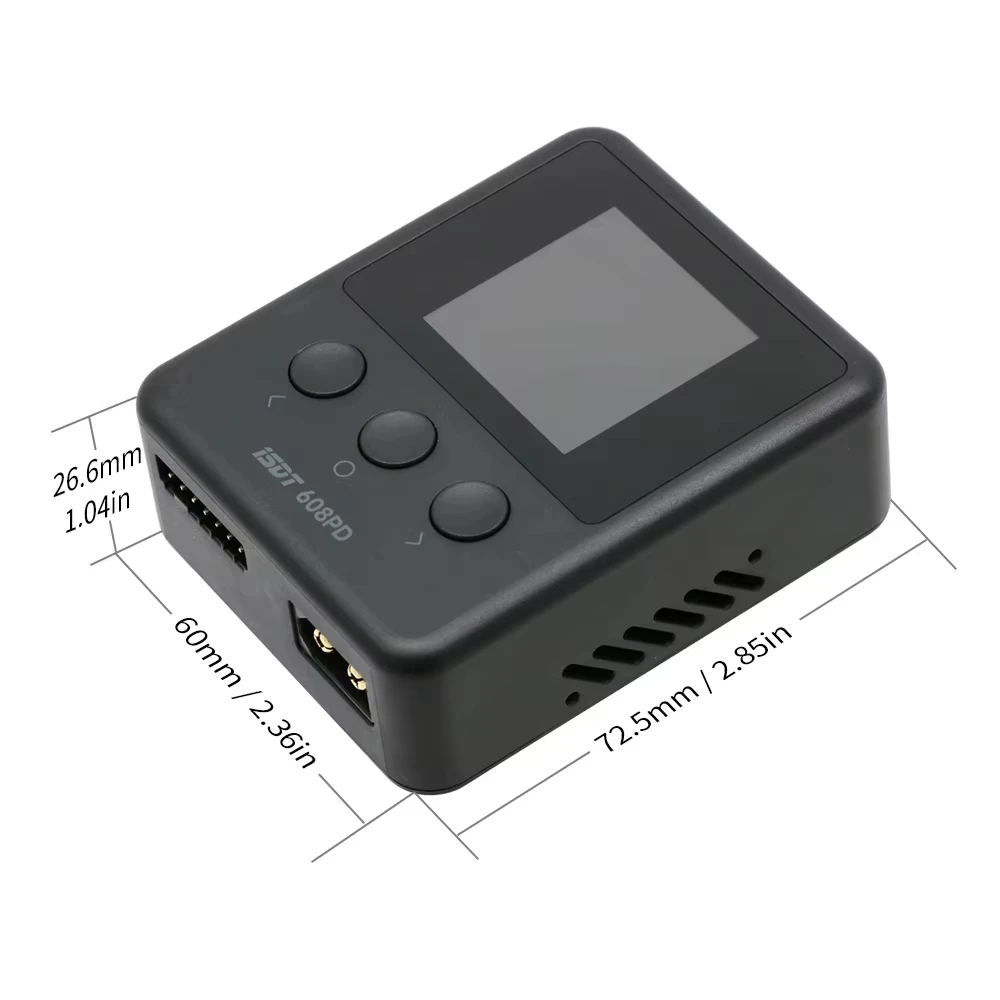 ISDT 608PD Ladegerät Lipo 240W/10A PD 140W/5A für RC