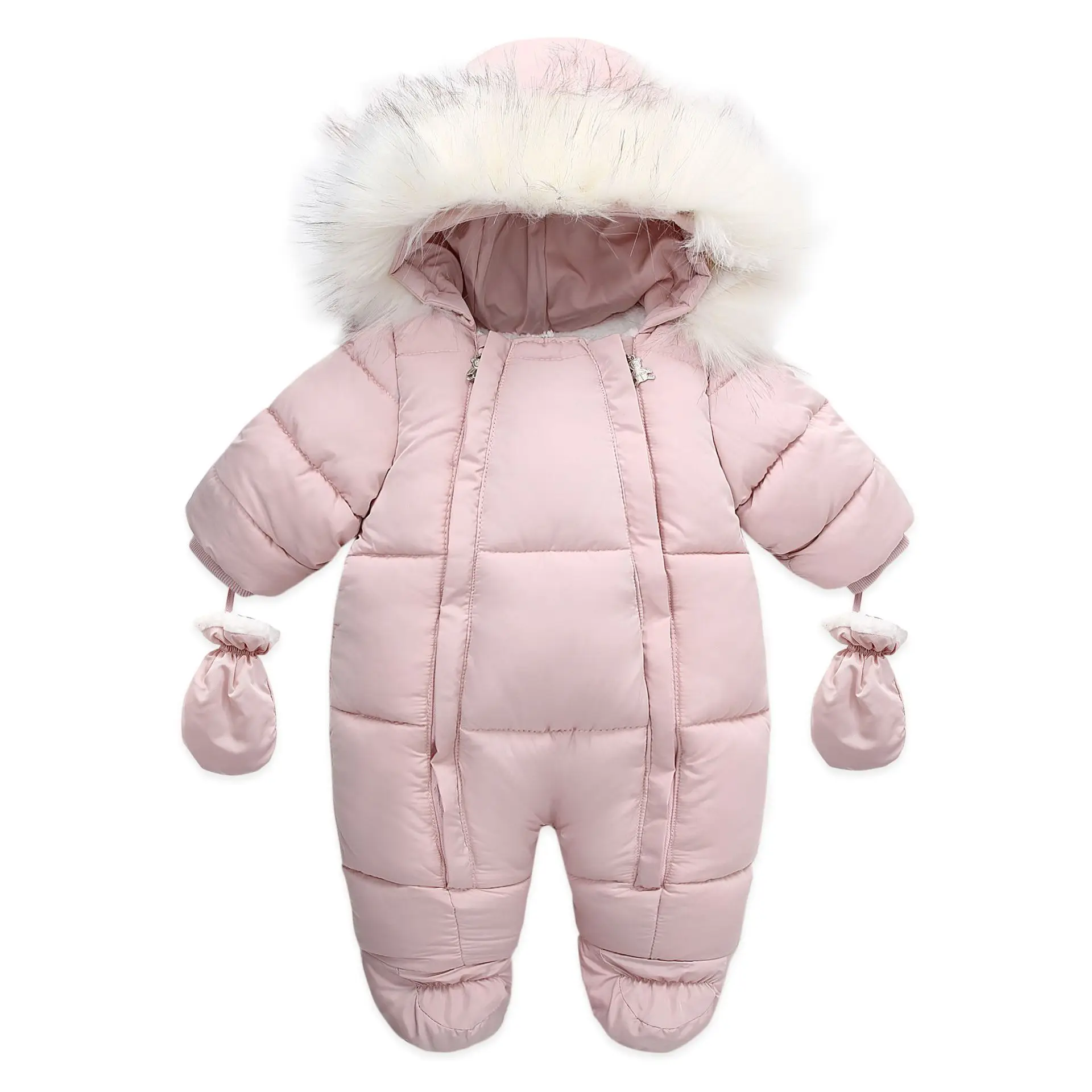 Fleece pram suit newborn baby