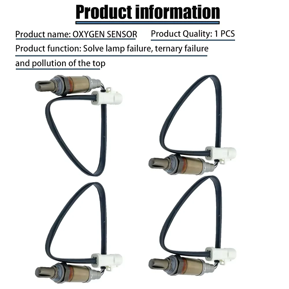 4-pack Oxygen Sensors Set Of 4 Oxygen Sensors (O2 Sensors) For 4-pack Oxygen Sensors Set Of 4 Oxygen Sensors (O2 Sensors) For