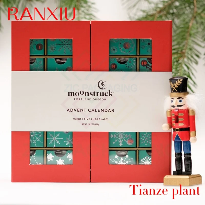 Custom Hot Selling Printing Cardboard Display Chocolate Truffle Advent  Calendar Carton Packaging Box Gift Box - AliExpress