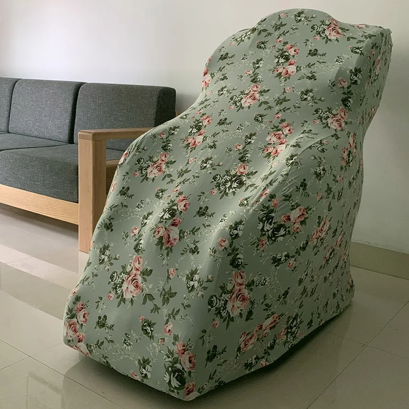 Electric Massage Chair Stretch Elastic Full Cover Home Furniture Back Backrest Massage Case Chair Covers Washable Dust Covers 2