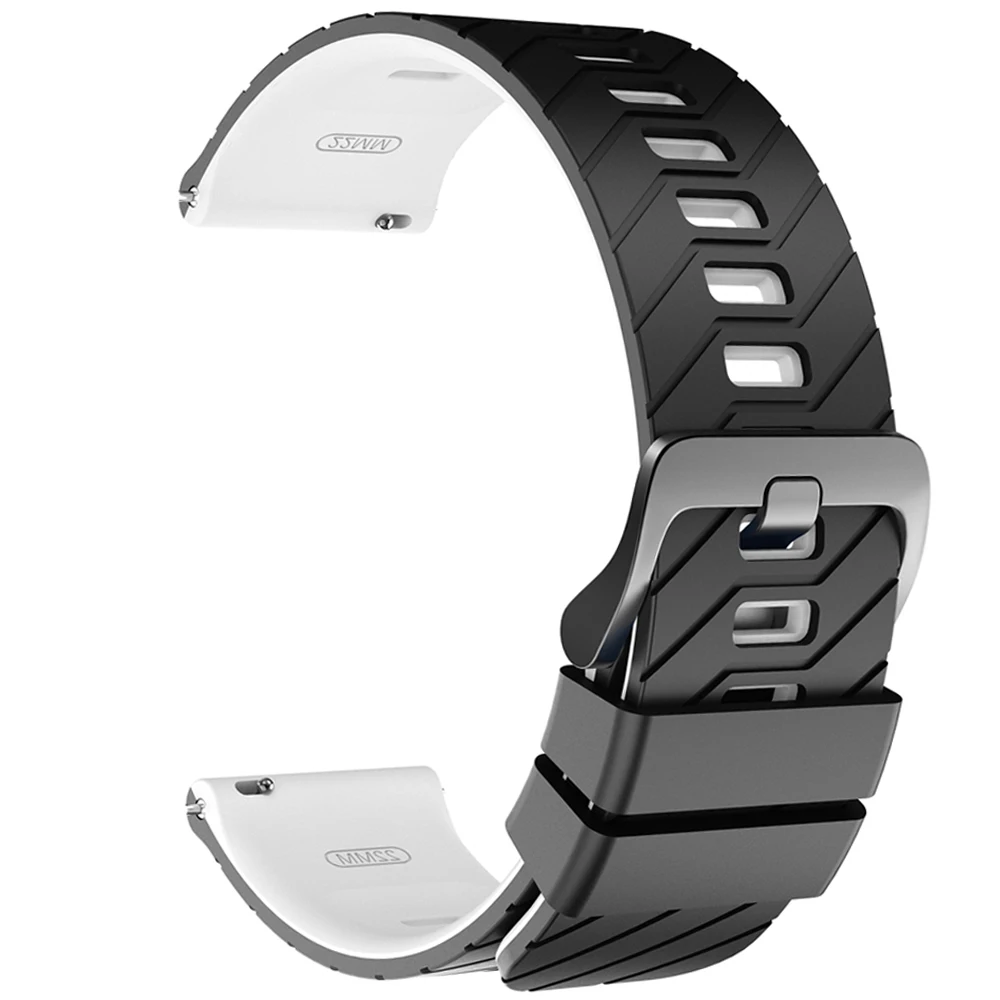 Premium 22mm Wide Replacement Watch Band Strap, Compatible with Smartwatches