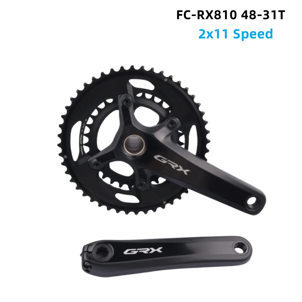 クランクセット,SHIMANO-GRX FC-RX810,170mm, 172.5mm, 175mm