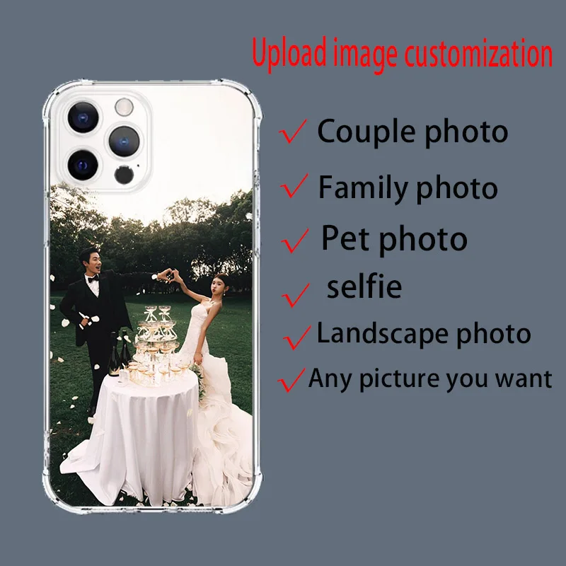 Customized DIY Soft Airbag Photo Case Cover