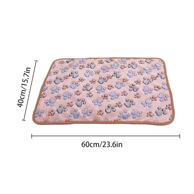 Pet Blanket Bed Mascotas Cama Perros Cachorro Soft Cute Printing Pets Fleece Sleep Mat Pad For Dogs And Cats Lovely Cushion 6