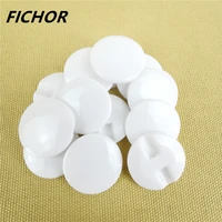 10 pcs 21.5mm White Resin Buttons Apparel Sewing Accessories DIY Garment Shirt Eye Cat Stone Toy Decorative Eyes 1