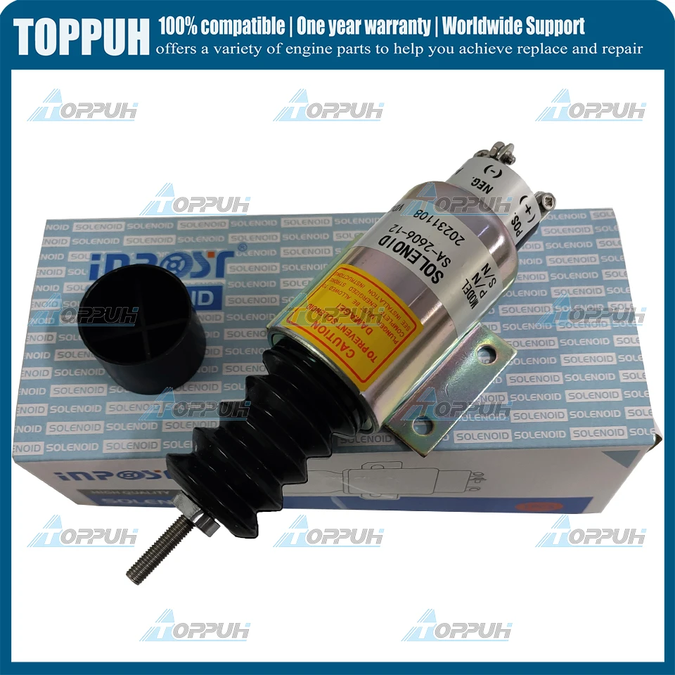 

SA-2606-12 12V Fuel Shut off Stop Solenoid For Mitsubishi Engine