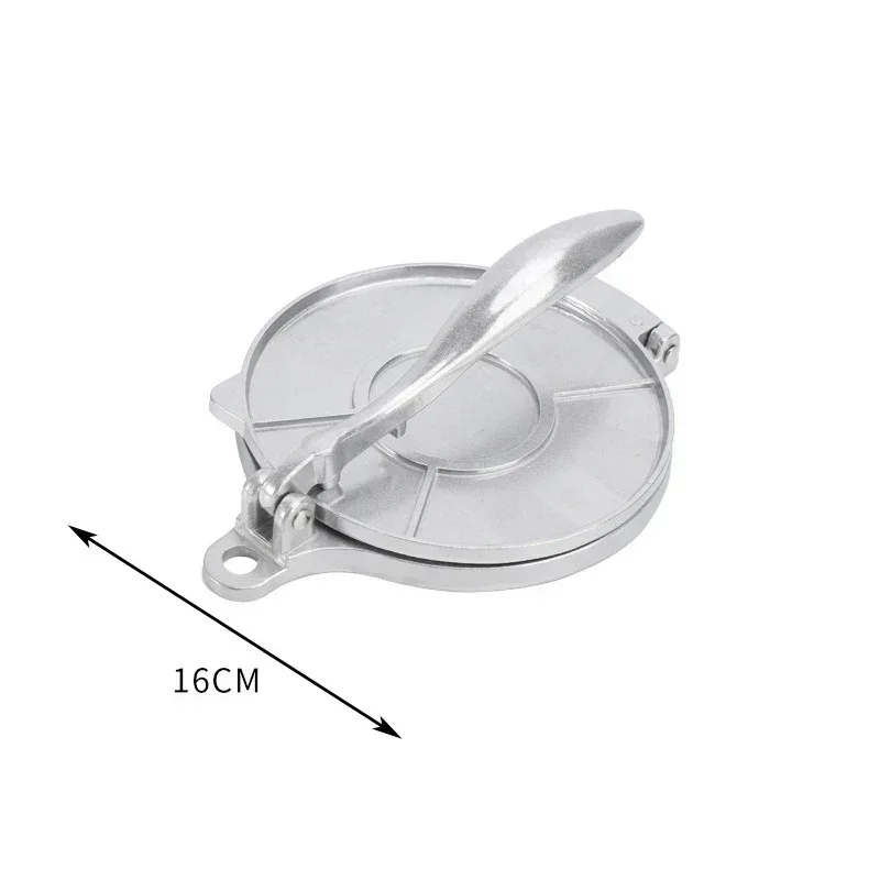 Tortilla Press 1pc Tortilla Press Maker Aluminium Alloy Manual Corn Tortillas Dough Pressing Tools Kitchen Bakeware Cooking Accessories