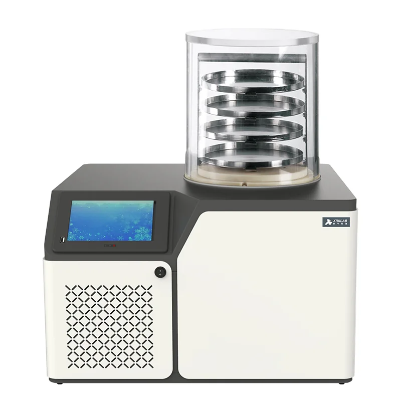 

Vertical freeze-drying machine laboratory intelligent vacuum freeze-drying machine