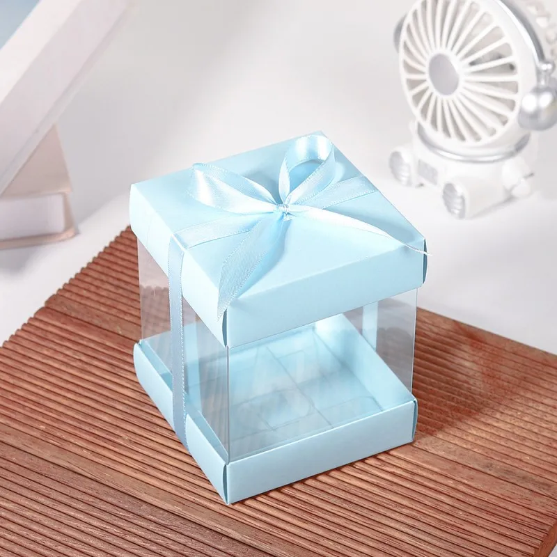 10pcs Clear Favor Boxes, Mini Transparent Cube Gift Boxes for Wedding Favors, Baby Show... - SKU CFB01038 - UGI Packaging