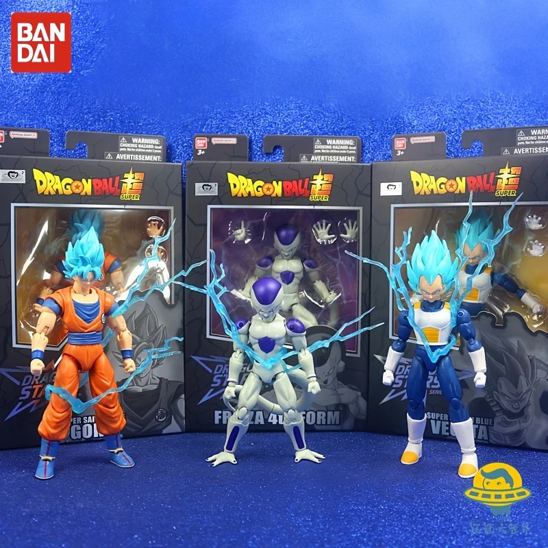 

Оригинальная Bandai в наличии Dragon Ball Super Dragon Star Super Saiyan Son Goku мобильный кукла на день рождения Коллекционная модель подарок