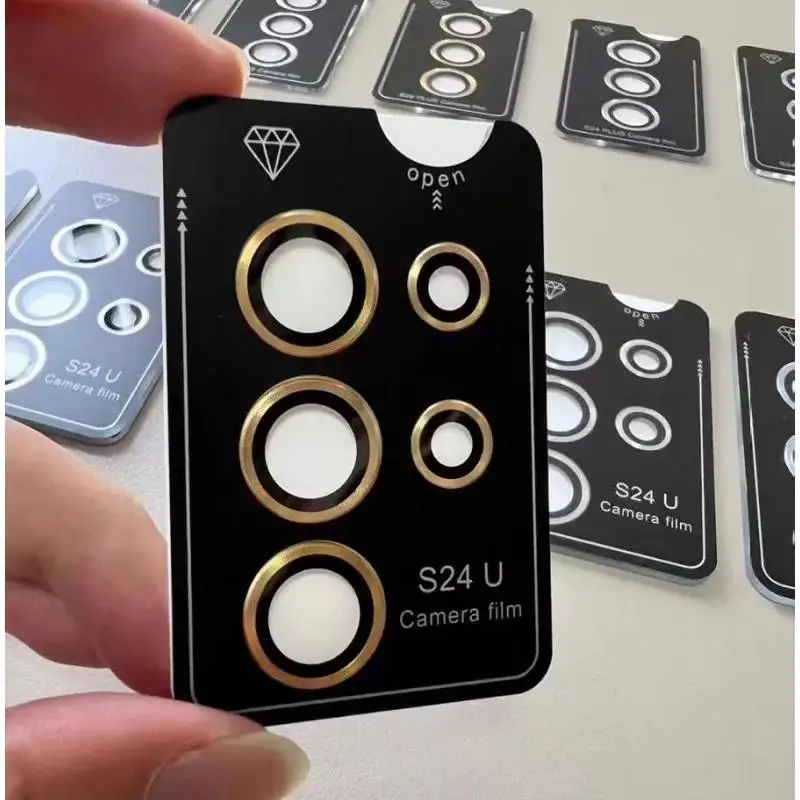 Metallic Luster Lens Protector Cover - 3-Piece Set, Full Camera Protection